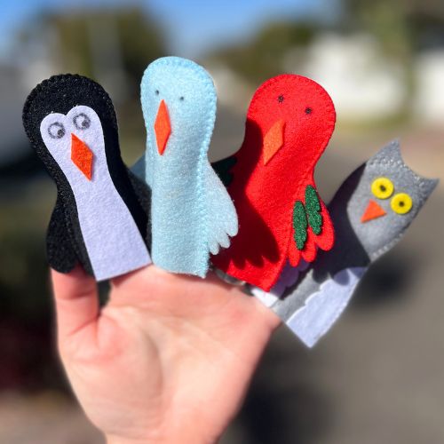 Felt Finger Puppets Educational Toys Shop Online Scribble and Scratch