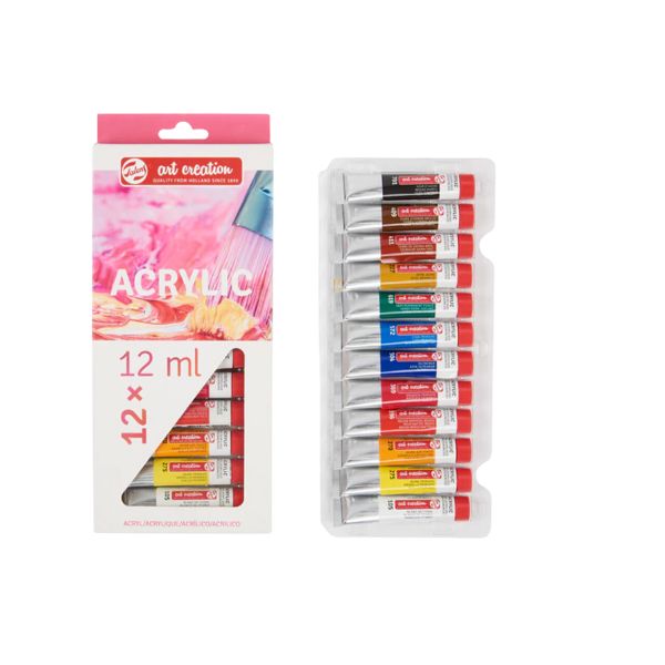 Talens Art Creation Acrylic Paint Set - 12 x 12ml