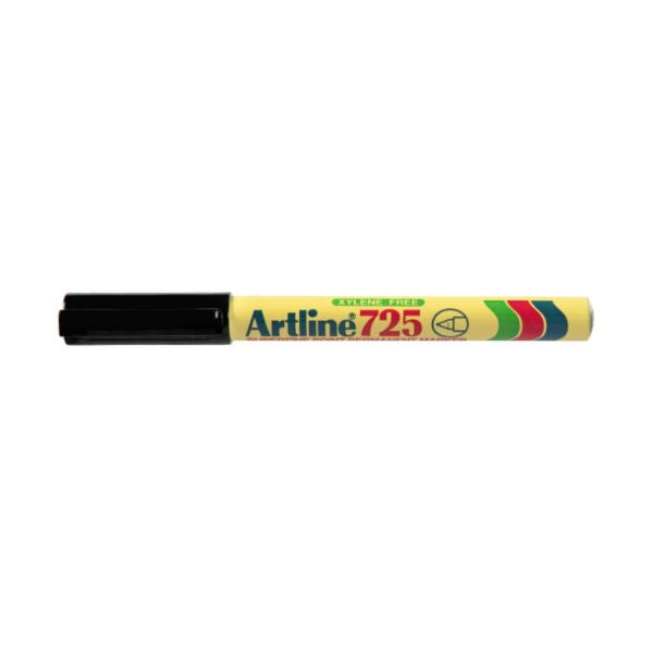 Artline 725 Black Permanent Marker Pen