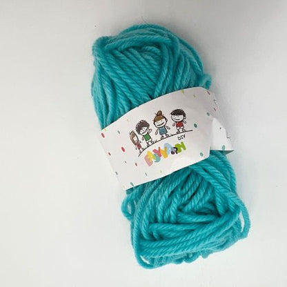 Coloured wool for beginners, 15g