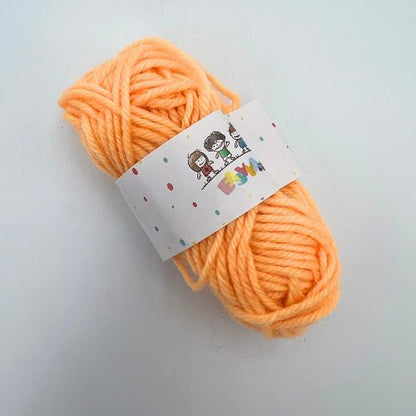 Coloured wool for beginners, 15g