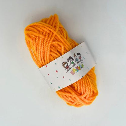 Coloured wool for beginners, 15g