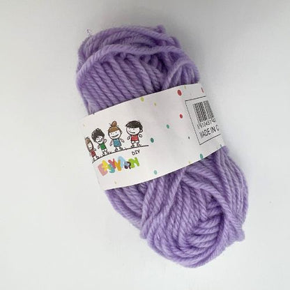 Coloured wool for beginners, 15g