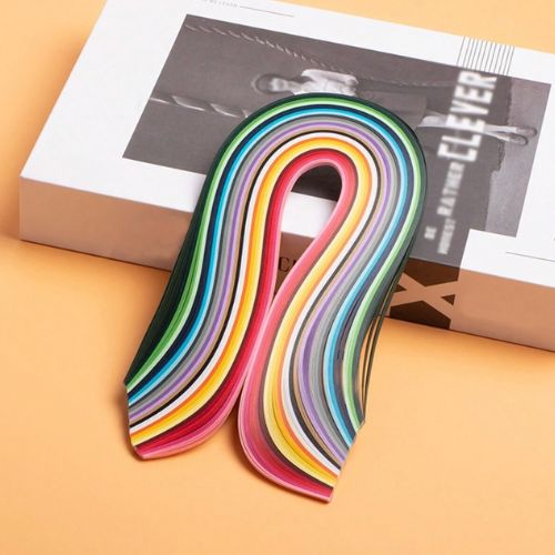 Colourful quilling paper- 260 pieces, 20 colours, 0.5mm width