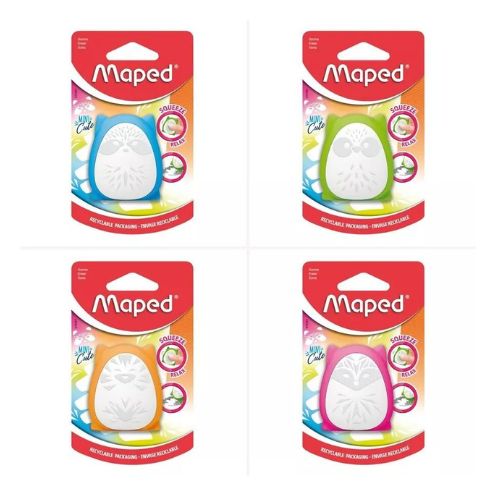 Maped Squeeze Eraser - Various Animals