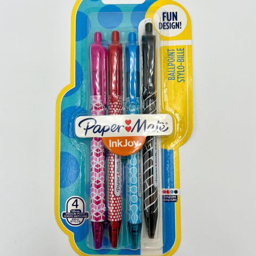 Ballpoint coloured pens