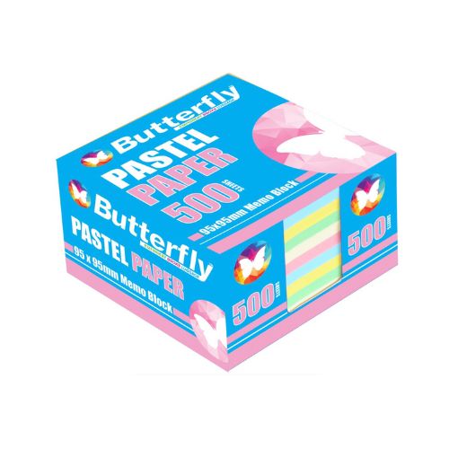 Butterfly pastel note paper- 500 sheets