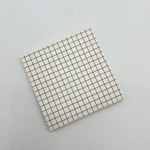 White Plaid Sticky Notes