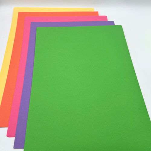 A4 Assorted Coloured Paper, 70gsm, Pack of 40 - Scribble and Scratch