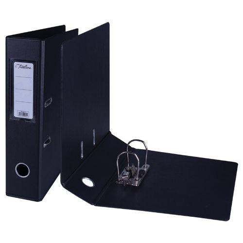 Black PVC-70 Lever Arch Files - Scribble and Scratch