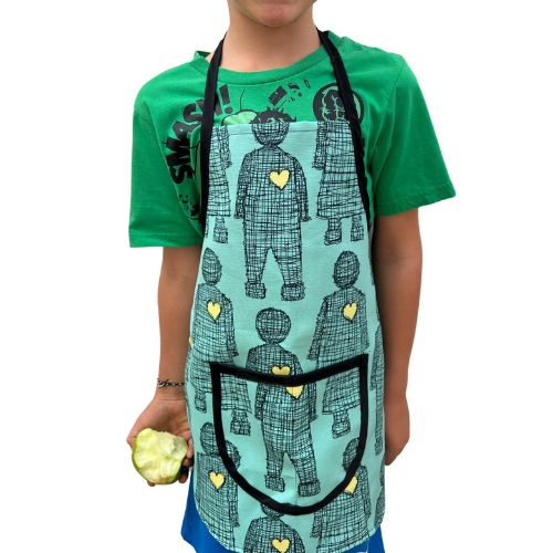 Kids Art Apron - Scribble and Scratch