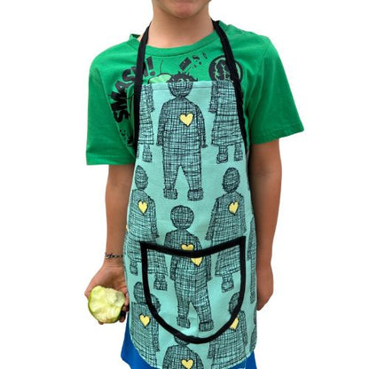 Kids Art Apron - Scribble and Scratch