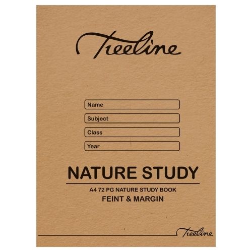 Treeline A4 72 page Nature Study Book - Scribble and Scratch